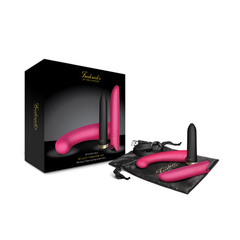 Fredericks Of Hollywood Rechargeable Bullet Lady Finger and G Sleeve